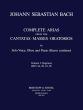 Bach Complete Arias and Sinfonias from the Cantatas, Masses, Oratorios Vol. 2 Soprano-Oboe and Bc (Score/Parts) (edited by John Madden and C. B. Naylor)