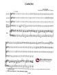 Pachelbel Canon & Gigue for 3 Soprano Recorders and Bass Recorder with Piano ad lib. (Score/Parts) (Transcription James Carey) (Fentone)