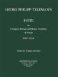 Telemann Suite No. 1 D-major TWV 55:D8 Trumpet-Strings-Bc (Score/Parts) (edited by Robert Paul Block)