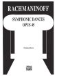 Rachmaninoff Symphonic Dances Op. 45 for Orchestra Study Score