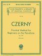 Czerny Practical Method for Beginners Op.599 for Piano (Edited by Giuseppe Buonamici)