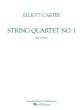 Carter String Quartet No.1 Set of Parts (1951)