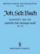 Bach Kantate BWV 150 Nach dir, Herr, verlanget mich (Partitur)