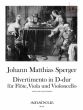 Divertimento D-major (Flute-Viola-Violoncello)