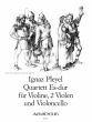 PLeyel Quartett Es-dur fur Violine, 2 Violas und Violoncello Stimmen (edited by Ulrich Druner)