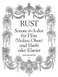 Rust Sonate A-major Flute (Violine) - Harp (Klavier) (Pauler)