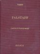 Verdi Falstaff Vocal Score (engl./it.) (Hardcover)