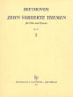 Beethoven 10 Variierte Themen Op.107 Vol.1 Flote und Klavier