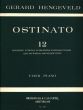 Hengeveld Ostinato 12 Easy Rhythmical Pieces for Piano Solo