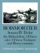 Boismortier Sonata D-major Op.34 No.4