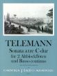 Telemann Triosonate C-dur TWV 42:C1 (Xantippen-Sonate aus "Der getreue Music=Meister" (1728) 2 Altblockflöten-Bc (Bernhard Pauler) (cont. Willy Hess)