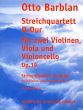 Barblan Streichquartett D-dur Op.19 (Partitur) (Rato Tschupp)