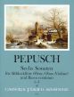 Pepusch 6 Sonaten Vol.1 (Nos.1-3) Altblockflöte (Flöte/Oboe/Violine)-Bc (Harry Joelson)