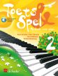 Toets en Spel - Methode voor Piano Vol.2 (Bk-Cd) (medewerking van C. Rullmann en M. Oldenkamp)