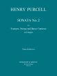 Purcell Sonata No.2 D-Major Trumpet-Strings and Bc (piano reduction) (Edward H. Tarr)