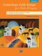 American Folk Songs for Solo Singers Medium High Voice (13 Folk Songs for Recitals, Concerts and Contests) (Arr. by J. Althouse)