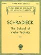 Schradieck School of Violin Technics Vol. 1