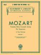 Mozart 21 Concert Arias vol.1 Soprano (Original texts with English versions L.Noel Finley)