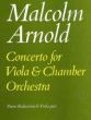 Arnold Concerto Op.108 Viola-Chamber Orchestra (piano red)