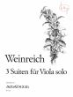 3 Suiten fur Viola Solo - Erstdruck