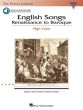 English Songs - Renaissance to Barock High Voice-Piano (Bk- 2 CD's) (edited by Steven Stolen and Richard Walters)