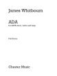 Whitbourn Ada SATB-Violin-Harp (Score/Parts)