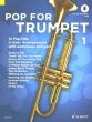 Album Pop For Trumpet - 12 Pop-Hits in Easy Arrangements Vol.1 1 - 2 Trumpets Book with Audio Online (edited by Uwe Bye)