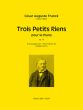 Franck Trois Petits Riens Op.16 Piano (Heribert Koch)