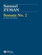 Zyman Sonata No. 2 for Flute And Piano