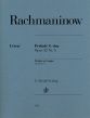 Rachmaninoff Prélude G-dur Op.32 No.5 Klavier (Dominik Rahmer) (Fingersatz Marc-André Hamelin) (Henle-Urtext)