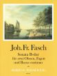 Fasch Sonate B-dur 2 Oboen (Flöten)-Fagott und Bc. (Part./Stimmen) (ed. Wolfgang Kostujak) (Erstdruck)