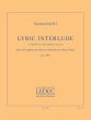 Bacri Lyric Interlude Op.110b Cor Anglais (or Flute/Clarinet/Viola) and Piano