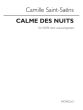 Saint-Saens Calme des Nuits Op.68 No.1 SATB