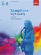 Saxophone Sight-Reading Tests, ABRSM Grades 6–8 from 2018