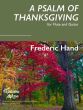 Hand A Psalm of Thanksgiving Flute and Guitar