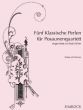 Fünf Klassische Perlen für Posaunenquartett (transcr. Rudi Köhler) (Partitur/Stimmen)