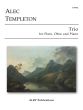 Templeton Trio Flute-Oboe and Piano (Score/Parts)