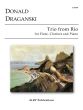 Draganski Trio for Rio Flute-Clarinet and Piano (Score/Parts)