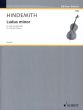 Hindemith Ludus Minor (1944) fur Violoncello und Klarinette - Spielpartitur (Erstausgabe)