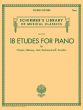 18 Etudes for Piano by Chopin, Debussy, Liszt, Rachmaninoff and Scriabin