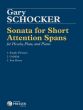 Schocker Sonata for Short Attention Spans Piccolo-Flute and Piano