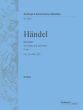 Handel Organ Concerto (No. 13) in F major HWV 295 Study Score (The Cuckoo and the Nightingale) (Ton Koopman)