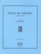 Poot Etude de Concert Trombone et Piano