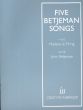 Dring 5 Betjeman Songs for Voice and Piano