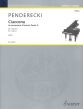 Penderecki Ciaccona - In memoriam Giovanni Paolo II arr. für 2 Klaviere Spielpartitur (nach der Originalfassung für Streichorchester) (aus Polnisches Requiem)