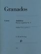 Granados Andaluza · Danza española No. 5 Piano solo (edited by Ullrich Scheideler) (Henle-Urtext)