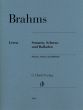 Brahms Sonaten-Scherzo & Ballades Piano solo (edited by Katrin Eich)