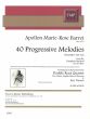 Barret 40 Progressive Melodies Vol.5 (No.23-40) for 2 Oboes/English Horn/Bassoon Score/Parts (arranged by Ken Watson) (from the Complete Method for the Oboe)