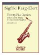 Karg-Elert 25 Caprices and an Atonal Sonata for Saxophone (Jeffrey Lerner)