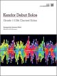 Album Kendor Debut Solos Grade 1-2 Bb Clarinet Solos Piano Accompaniment (Arranged by Lawrence Sobol) (Edited by Carl Strommen)